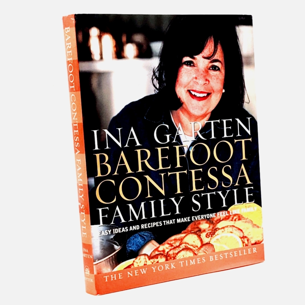 NWOT Ina Garten Barefoot Contessa Family Style Hardcover Cookbook 2002